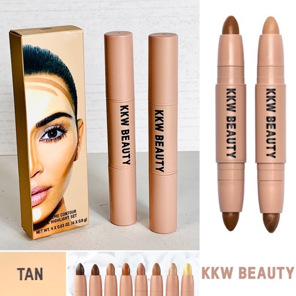 KKW Beauty Other - KKW BEAUTY- Highlight and Contour Kit- Shade “TAN”